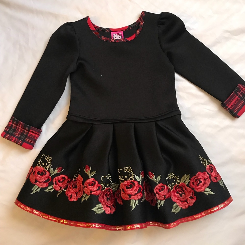 Beautiful Hello kitty Roses Dress